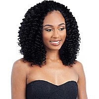 AMPLE CURL (1B Off Black) - Freetress 2X Wand Curl Crochet Braid Collection