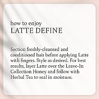 Camille Rose Latte Define 'The Leave-In Collection | Styling Cream, Hair Defining Conditioner, 9 fl oz