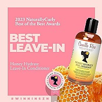 Camille Rose Honey Hydrate The Leave-In Collection | Hair Softening, Smoothing and Conditioning Leave-In, 9 fl oz