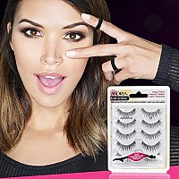 Andrea Fake Eyelashes Multi pack 21 with Applicator, 1 pack