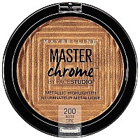 Maybelline New York Facestudio Master Chrome Metallic Highlighter Makeup, Molten Topaz, 0.19 Ounce