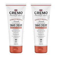 Cremo Coconut Mango Moisturizing Shave Cream, Astonishingly Superior Ultra-Slick Shaving Cream for Women Fights Nicks, Cuts and Razor Burn, 6 Fl Oz (Pack of 2)