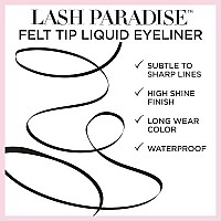 L'Oreal Paris Cosmetics Voluminous Lash Paradise Liquid Eyeliner, Rose Gold, 0.05 Fluid Ounce