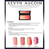 Kevyn Aucoin The Neo-Blush, Rose Cliff: Blush makeup compact. Trio palette of gradient colors. Blends pearl, satin & matte finishes for highlighting cheeks. Personalized looks. Natural to pop of color