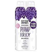 Not Your Mother's Plump for Joy Body Building Dry Shampoo, 7 Ounce, 2 count, for thin or lifeless hair