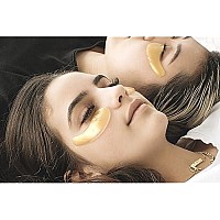 masque BAR Gold Hydrogel Eye Mask Patches (30 Pairs) - Korean Under Eye Skin Care & Dark Spot Circle Treatment -Improves Elasticity & Brightness, Diminishes Signs of Aging, Reduces Eye Puffiness