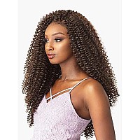 Sensationnel Lulutress Crochet Braid Water Wave 18 (4-Pack) (1B Off Black)