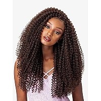 Sensationnel Lulutress Crochet Braid Water Wave 18 (4-Pack) (1B Off Black)