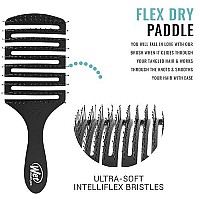 Wet Brush Wetbrush flex dry paddle black