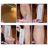 100 Yards Disposable White Body Hair Removal Waxing Paper Roll - Width 2-3/4 Inch - Non-woven Depilatory Honey Wax Epilator Paper Wax Strip for Home or Beauty Salon