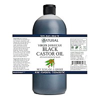 Zatural Black Castor Oil_100% Pure Tropic Jamaican Black Castor Oil (32 Ounce)