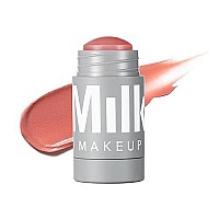 Milk Makeup Lip and Cheek Tint - Pigmented Cream Stick - Natural Vegan Formula - 0.21 Oz (WERK - Dusty Rose)