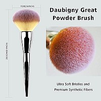 Foundation Brush,Daubigny Large Powder Brush Flat Arched Premium Durable Kabuki Makeup Brush Perfect For Blending Liquid,Cream and Flawless Powder,Buffing, Blending,Concealer 