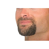 RevoGoatee Goatee Shaving Template - Shaping & Edge-up Tool for Goatee Trimming, Lineup - Grooming Kit for Men - One Size Fits All - Self Cut Guide - Use w/Beard Trimmer or Clipper - Barber Supplies