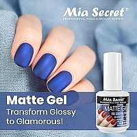 Mia Secret - Matte Gel For GELUX Gel Polish made in USA