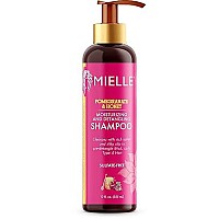 Mielle Organics Pomegranate & Honey Moisturizing and Detangling Shampoo, Hydrating Curl Cleanser For Dry, Damaged Type 4 Hair, Repair, Restore, and Prevent Frizz, 12-Fluid Ounces