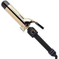 Hot Tools Pro Signature Gold Curling Iron | Long-Lasting, Defined Curls, (1-1/2 in)