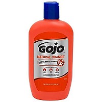 Gojo 957 Natural Orange Pumice Hand Cleaner - 14 oz. - 3 Pack