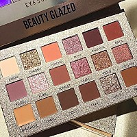 BestLand New Nude Eyeshadow Palette The 18 Colors Matte Shimmer Glitter Multi-Reflective Shades Ultra Pigmented Makeup Eye Shadow Powder Waterproof Eye Shadow Palette (BG52)