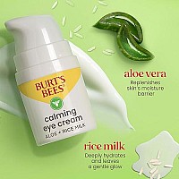 Burt's Bees Sensitive Solutions Calming Eye Cream with Aloe and Rice Milk, 0.5 Fluid Ounces