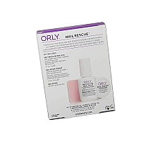 Treatment - NAIL RESCUE KIT Repair & Protect Cracked & Broken Nails [Brush-on Nail Glue 0.17oz + Nail Repaid Powder 0.15oz]