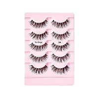 iENVY by KISS So WispyiENVY by KISS So Wispy Eyelashes 5 Pair Multi Pack (KPEM65) (1 PACK) Natural Wispy Style Made with Natural Hair