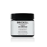 Brickell Men's Products Resurfacing Anti-Aging Face Cream For Men, Natural and Organic Face Moisturizer, Vitamin C Cream For Wrinkles, 2 Ounce, Unscented