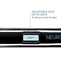 Paul Mitchell Neuro Style Titanium Flat Iron, Adjustable Heat Settings for Advanced Straightening + Curling