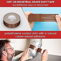 Tru Cdt-36 Industrial Grade Duct Tape Waterproof And Uv Resistant Multiple Colors Available (Sky Blue, 2 In)