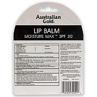 Australian Gold Spf30 Lip Balm 0.15 Oz, 0.15 Ounces