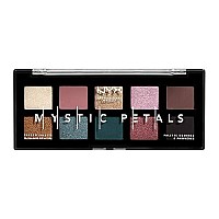 NYX PROFESSIONAL MAKEUP Mystic Petals Shadow Palette, Eyeshadow Palette -Midnight Orchid