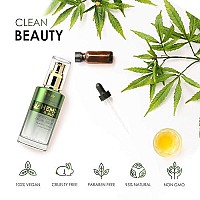 Azure Hemp & Aloe Nourishing Facial Serum - Moisturizing, Calming & Revitalizing | Reduces Wrinkles, Fine Lines & Creases | Restores Dehydrated Skin | Made In Korea - 50Ml