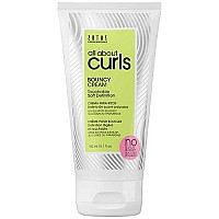 All About Curls Bouncy Cream Styling | Touchable Soft Definition | Define, Moisturize, De-Frizz | All Curly Hair Types | 5.1 Fl Oz