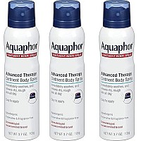 Aquaphor Ointment Body Spray - Moisturizes And Heals Dry, Rough Skin - 37 Oz Spray Can, Ibccvr 3 Pack