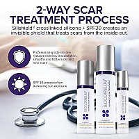 BioCorneum Advanced Scar Treatment Gel with SPF 30 - Silishield Patented Crosslinking Silicone - 50 gram - Certified Distributor