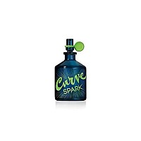 Men's Cologne Fragrance Spray by Curve, Casual Cool Day or Night Scent, Curve Spark, 2.5 Fl Oz