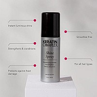 Keratin Complex Shine Spray - 3 fl oz, Silver