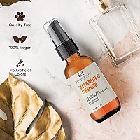 Botanic Hearth Vitamin C Serum for Face - Advanced Skin Care Formula with Vitamin E - Anti Aging Facial and Neck Serum, Reduces Appreance of Wrinkes, Acne, Under Eye Dark Circles & Dark Spot, 1 fl oz