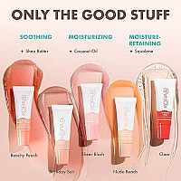 Kopari Coconut Lip Glossy Nude Tint Birthday Suit Vegan Hydrating Moisturizing Lip Oil Vitamin E Shea Butter Long Wear High Shine Non Sticky Natural Clean Plant Based Non Toxic Balm Paraben Free