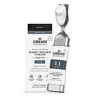 Cremo No Mess Hair and Beard Color, Black, 2.7 Fl Oz