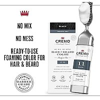 Cremo No Mess Hair and Beard Color, Black, 2.7 Fl Oz