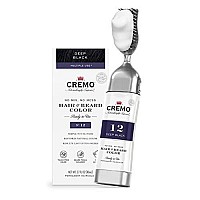 Cremo No Mix No Mess Hair and Beard Color Deep 2.7 Fluid Ounces, Jet Black, 1 Count