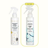 Pacifica Beauty, Coconut Milk Detangle Elixir, Detangler Spray, Leave In Conditioner, Conditioning, Coconut, Vitamin B, Nourishing, Silicone + Sulfate Free, Vegan + Cruelty Free