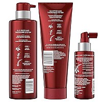 Old Spice Hair Thickening Bundle For Men, Biotin Shampoo, Vitamin C Conditioner, and Castor Oil Treatment