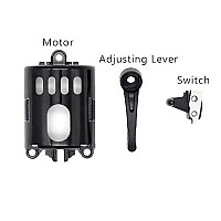 Hair Clipper Accessories 3PCS, Dial Button, Switch, Motor Cover Compatable for 5-Star Series Cordless Hair Clipper  8148, 8591