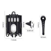 Hair Clipper Accessories 3PCS, Dial Button, Switch, Motor Cover Compatable for 5-Star Series Cordless Hair Clipper  8148, 8591