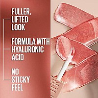 Maybelline Lip Lifter Hydrating Lip Gloss With Hyaluronic Acid, Ice, 0.18 Ounce