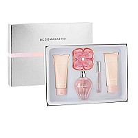 BCBGMAXAZRIA Women's Classic Fragrance Gift Set - 4 Piece - 100ml/3.4oz EDP Perfume, 100ml/3.4oz Body Lotion, 100ml/3.4oz Shower Gel, 10ml/.34oz Rollerball