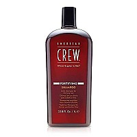 Men's Shampoo by American Crew, Fortifying Shampoo for Thinning Hair, Refreshes Scalp, 33.8 Fl Oz