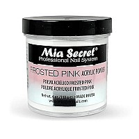 Mia Secret Frosted Pink Acrylic Powder (PL0-FP), 4 Ounce